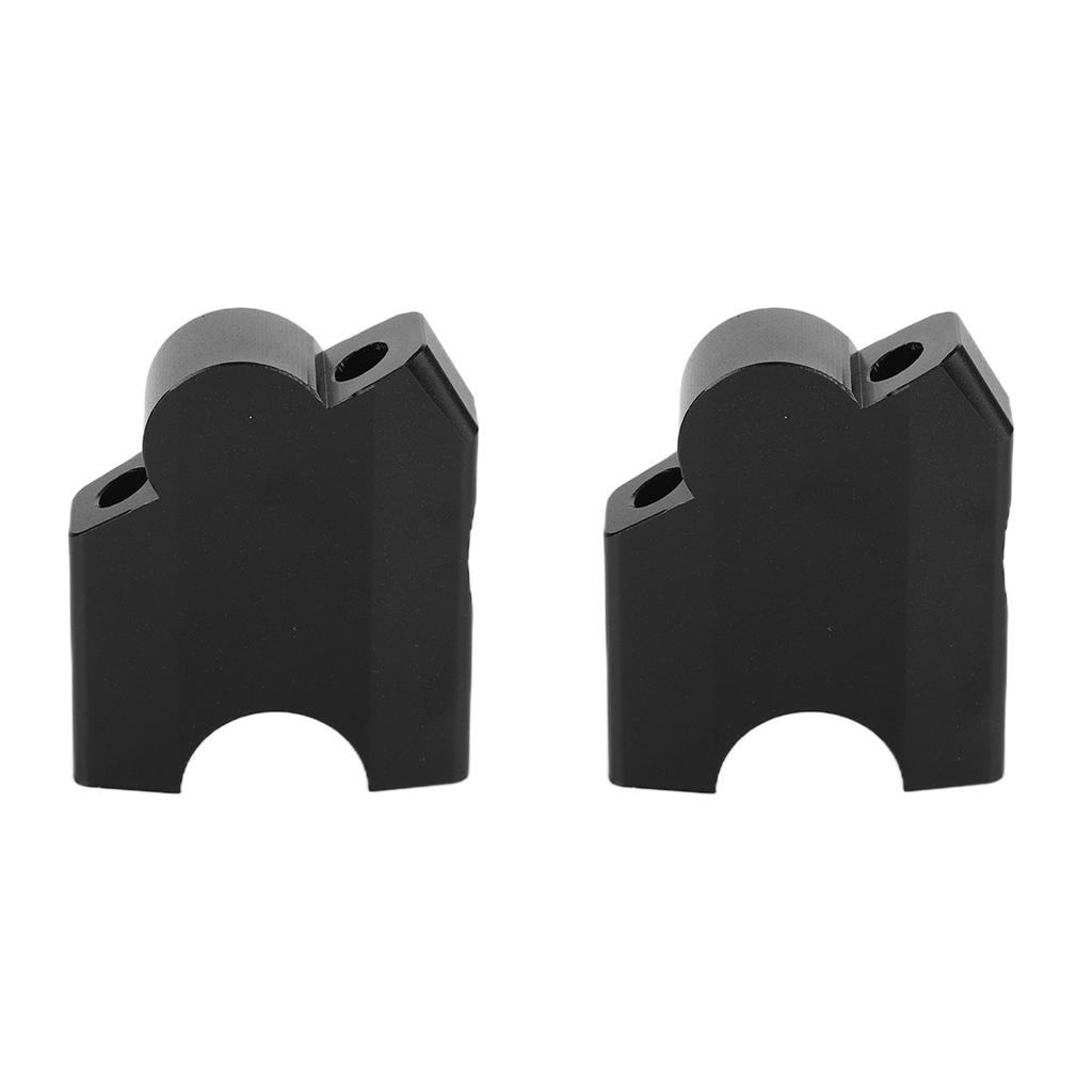 2pcs HandleBar Riser Mount Clamp Aluminum Alloy Replacement for XT1200 Super Tenere 2010‑2014