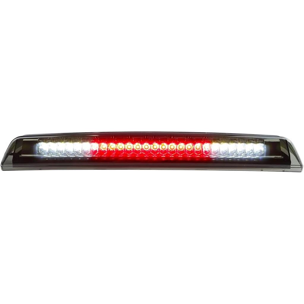 Third Brake Light For 2004-2015 Nissan Titan/2005-2016 Nissan Frontier 3Rd LED Cargo Light High Mount Lamp Center Light 26590-EA800 (Red Lens)