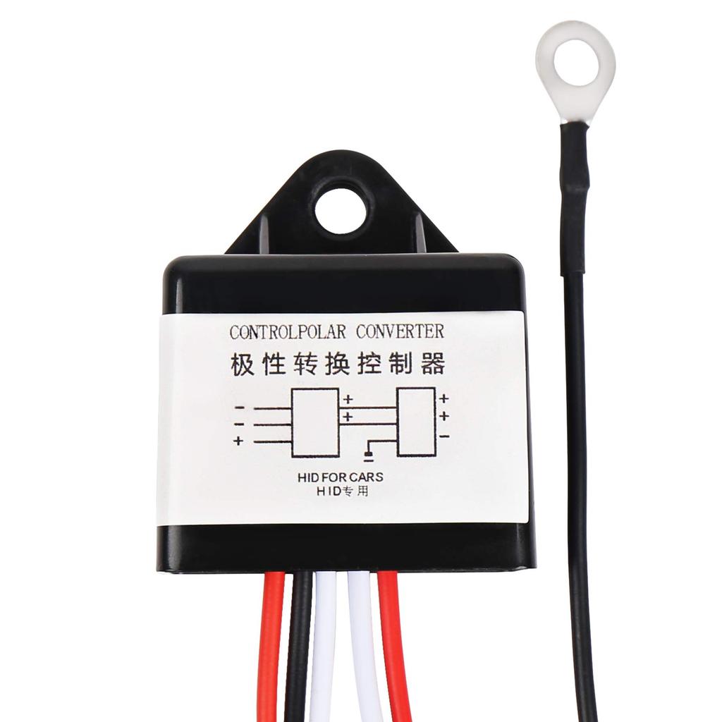 MOVOTOR Реле преобразования полярности Отрицательное управление Автомобильный многофункциональный релейный блок Фара H4 HID