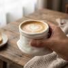 Large-caliber Cloth Bag Shaped Mug Heat-resistant Irregular Mugs Bag Ceramic Cups  Home Gathering