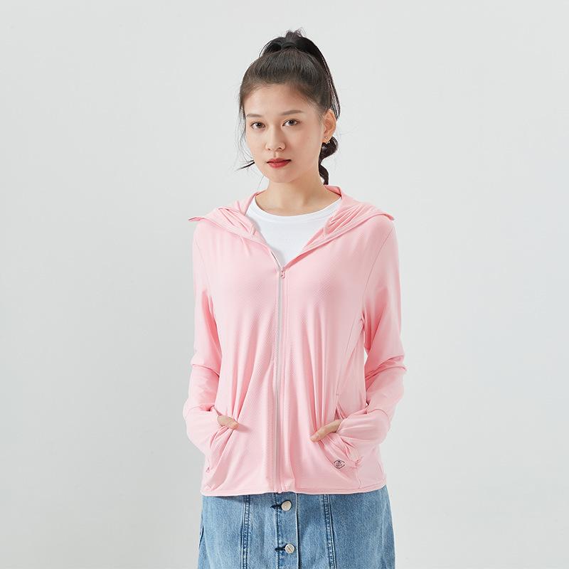 Солнцезащитная одежда Мужская UPF + Тонкая дышащая летняя уличная одежда Ice Silk Солнцезащитная одежда Женская УФ-защита Тонкая куртка Tide