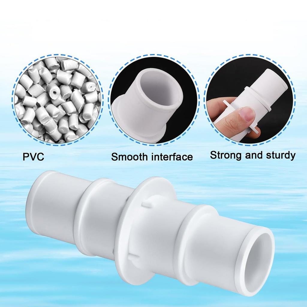 Pool Hose Coupling Pool Equipment Easy To Install Pool Hose Adapter Hose Fittings Pool Hose Connection for Swimming Pool