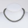 От Юми Жемчужное Ожерелье 8 мм RoseYumiRose Популярные Церемонии Простые Стильные Сделано в Японии [Производство Katsura] Женские (42см, Серый)