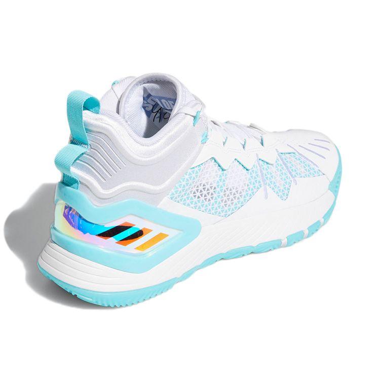 adidas D Rose Son of Chi Christmas Мужские кроссовки White Cloud-White Pulse-Aqua GY3264