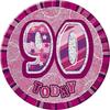 Glitz 90th Party Pin