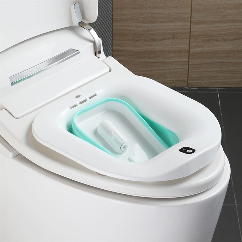 Electric bathtub basin-style toilet for clean, soothing and refreshing cleaning