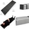 Captain Stag IXPE Foam Camping Mat, 56 x 186 cm, Aluminum-Coated, with Storage Bag, Black x Silver, UB-3078
