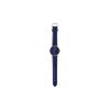 Casio Серия STANDARD в простом стиле деловой повседневный универсальный классический стрелочный синий циферблат водонепроницаемый кварцевый механизм кожаный ремешок MTP-VT01GL-2B