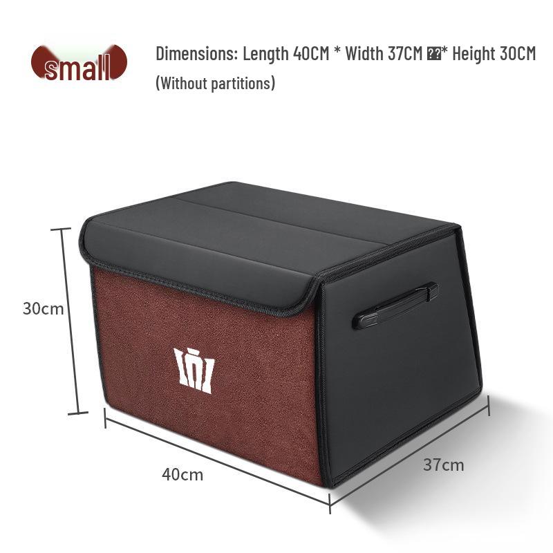 Toyota Crown Land Cruiser Trunk Organizer: Foldable Car Storage Box