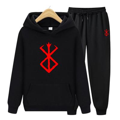 Женская толстовка с длинными рукавами и принтом Berserk, женская толстовка с капюшоном, осенняя одежда, флисовые толстовки с карманами