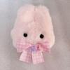 [USED] Rainbow Rabbit Popular Artist Felt Plush Toy Teddy Bear Handmade