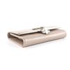 Excellent Salvatore Ferragamo Key holder  Champagne Gold leather Women 224627 Used
