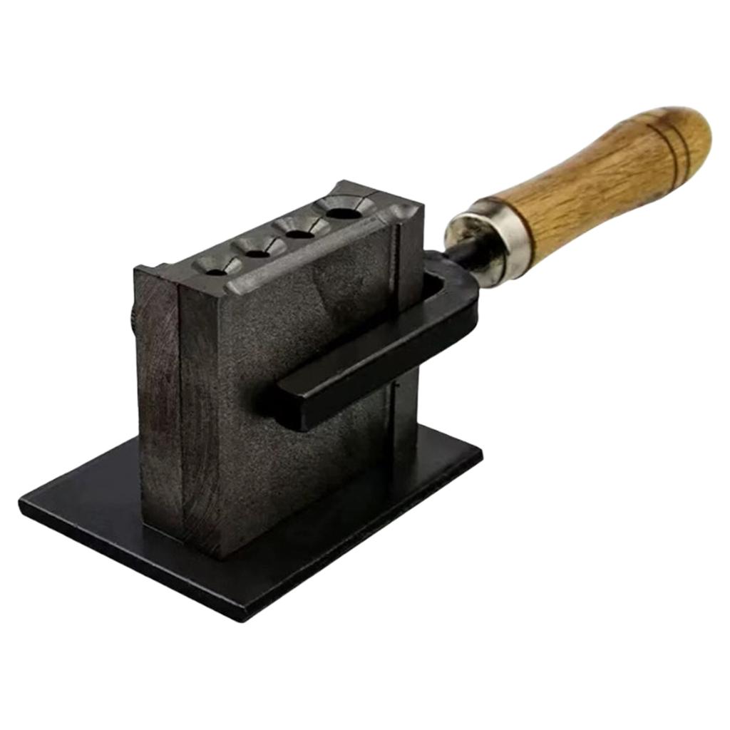 Реверсивная форма для ювелирных слитков 4 размера Отливка Металлическая тигельная форма Форма для литья слитков для плавки, литья, рафинирования металлов