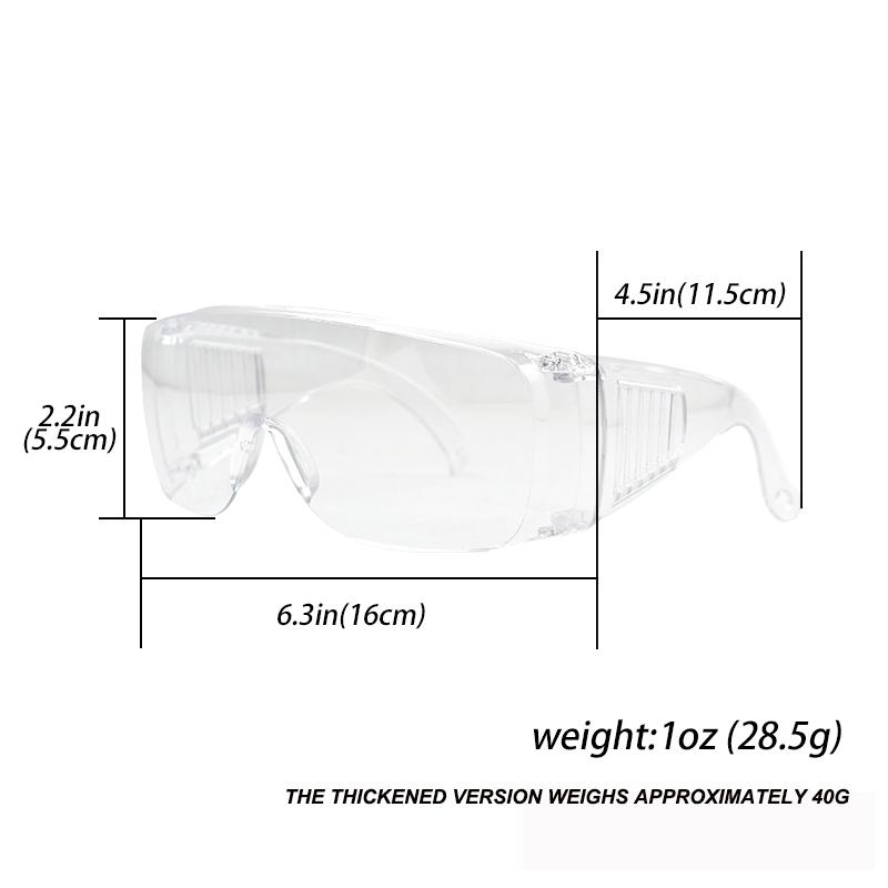 Безопасность труда защитные очки прозрачные ветрозащитные песчано-ударопрочные очки для защиты труда материал ПК
