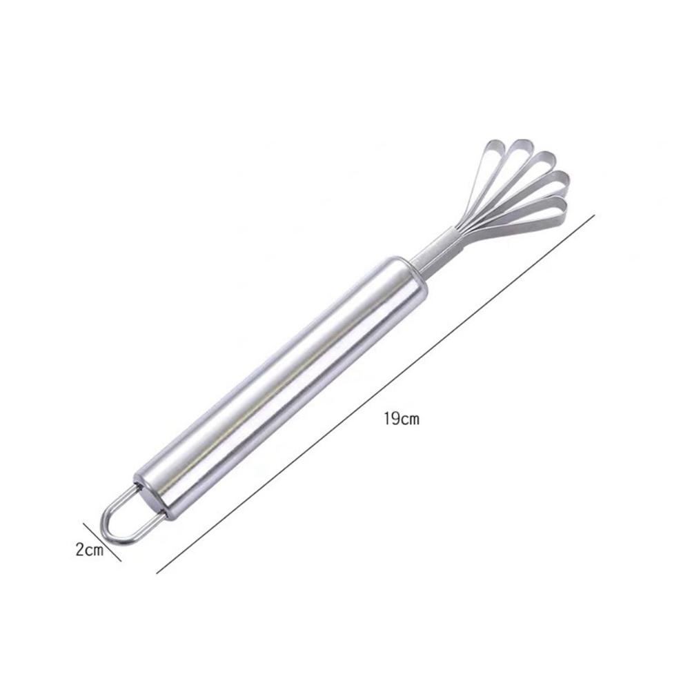 Stainless Steel Slicer Multi-Purpose Scraper Grater Fish Scaler Coconut Meat Remover Coconut Shaver