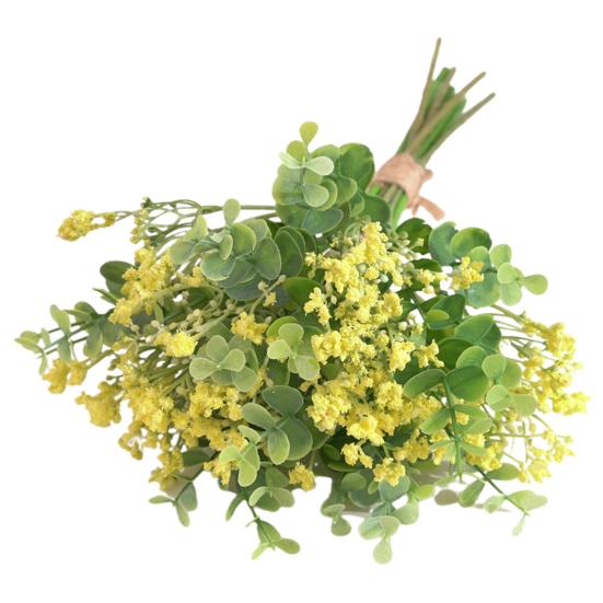 1 букет, имитация цветка, широкое применение, цветостойкость, домашний декор, креативное дыхание ребенка, искусственные растения, улучшение украшения витрины