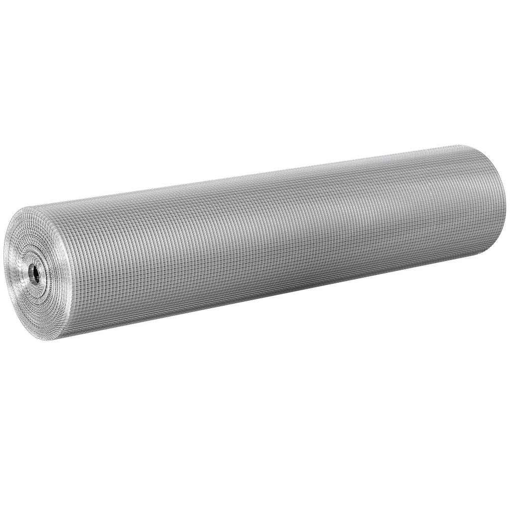 VEVOR Hardware Cloth, 1/4 inch 36in x 100 ft 23 Gauge, Hot Dipped Galvanized Wire Mesh Roll, Chicken Wire Fencing, Wire Mesh for Rabbit Cages, Garden