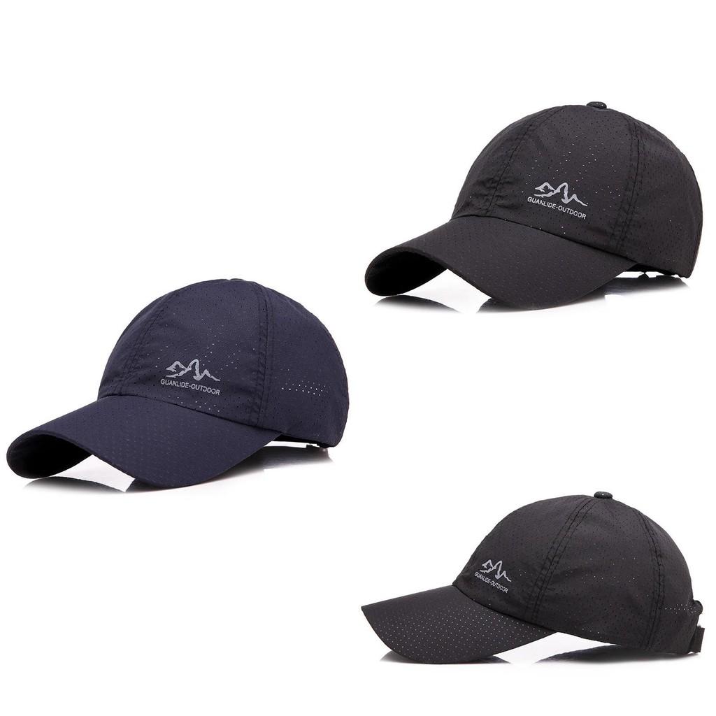 Stylish Korean Baseball Cap With Wide Brim And Quick-dry Fabric For Spring Outings