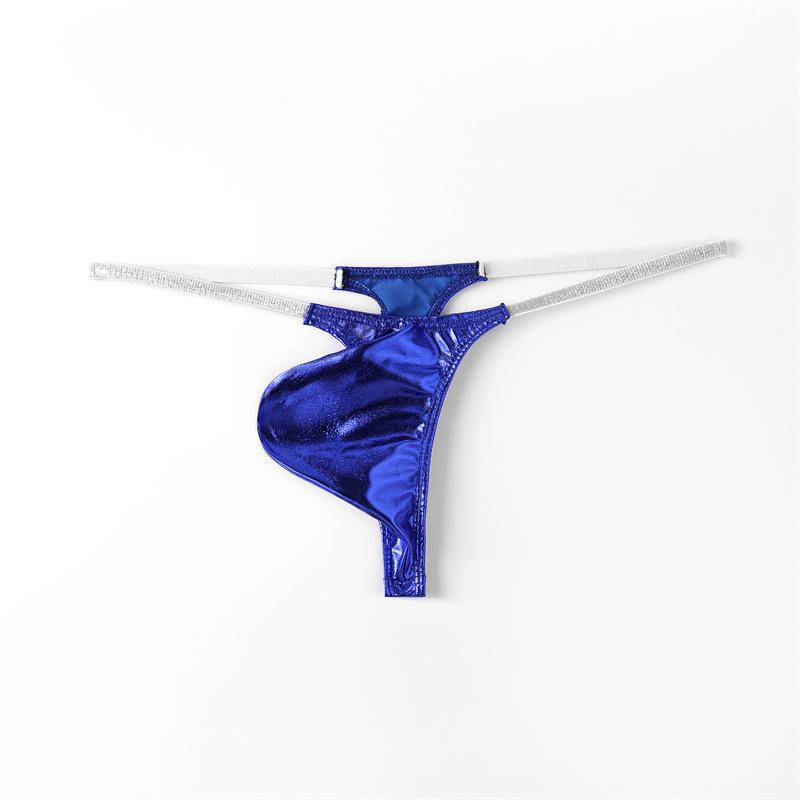 Мужские стринги с мешочком для возбуждения, с низкой посадкой, сексуальные, с узким бедром, тонкое мужское сексуальное нижнее белье