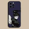 Чехол для телефона M-Maki Zenin Jujutsu Kaisen для iPhone 17,16,15,14,13,12,Pro,Max,Plus,E,SE4,Air,Mini Черный Мягкий Чехол