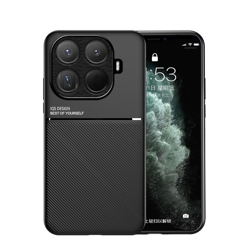 Текстурированный магнитный чехол для телефона Xiaomi 15T 15T Pro с полной защитой четырех углов, противоударный и устойчивый к падениям