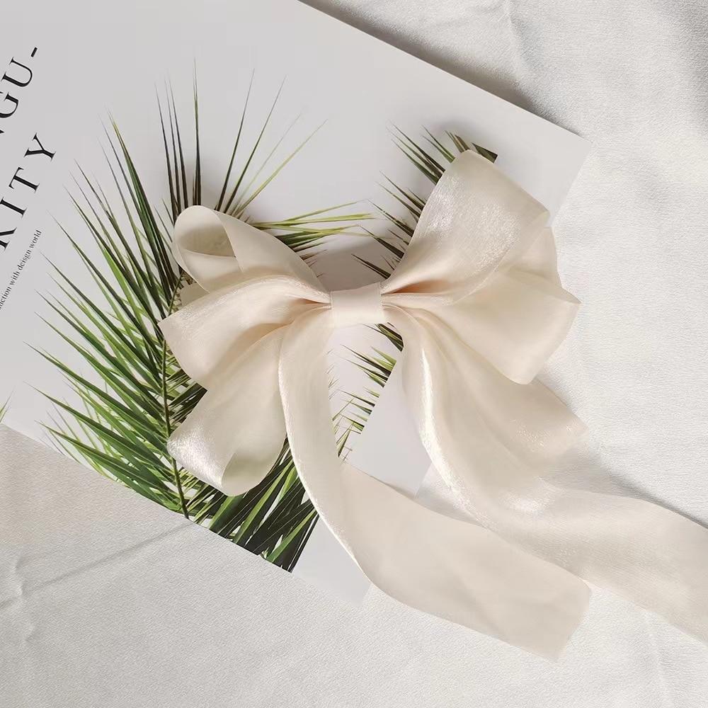 Заколка для волос «Супер Фея» с бантом, студентка, аксессуары для волос, корейская версия, заколка для волос, заколка для волос «принцесса», пружинная заколка, заколка для рта «утка», летний головной убор