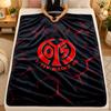 Flannel BlanketMainz FC Warm Soft Throw Blanket for Indoor Sofa Bed Living Room Use