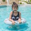Детское сиденье INS в стиле ретро, ​​круг для плавания младенцев и малышей, утолщенное губчатое дно, круг для плавания в воде