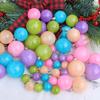 Christmas Ball Ornaments Colored Xmas Tree Hanging Balls Shatterproof Plastic Baubles for Holiday Party Decoration