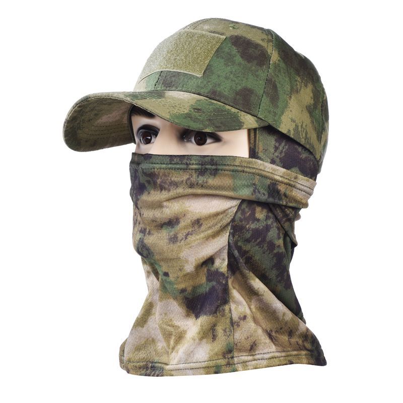 Спортивная кепка, камуфляжная бейсболка, маска, костюм для альпинизма, кемпинга, рыбалки, солнцезащитный крем, ветрозащитный дышащий солнцезащитный козырек, быстросохнущий
