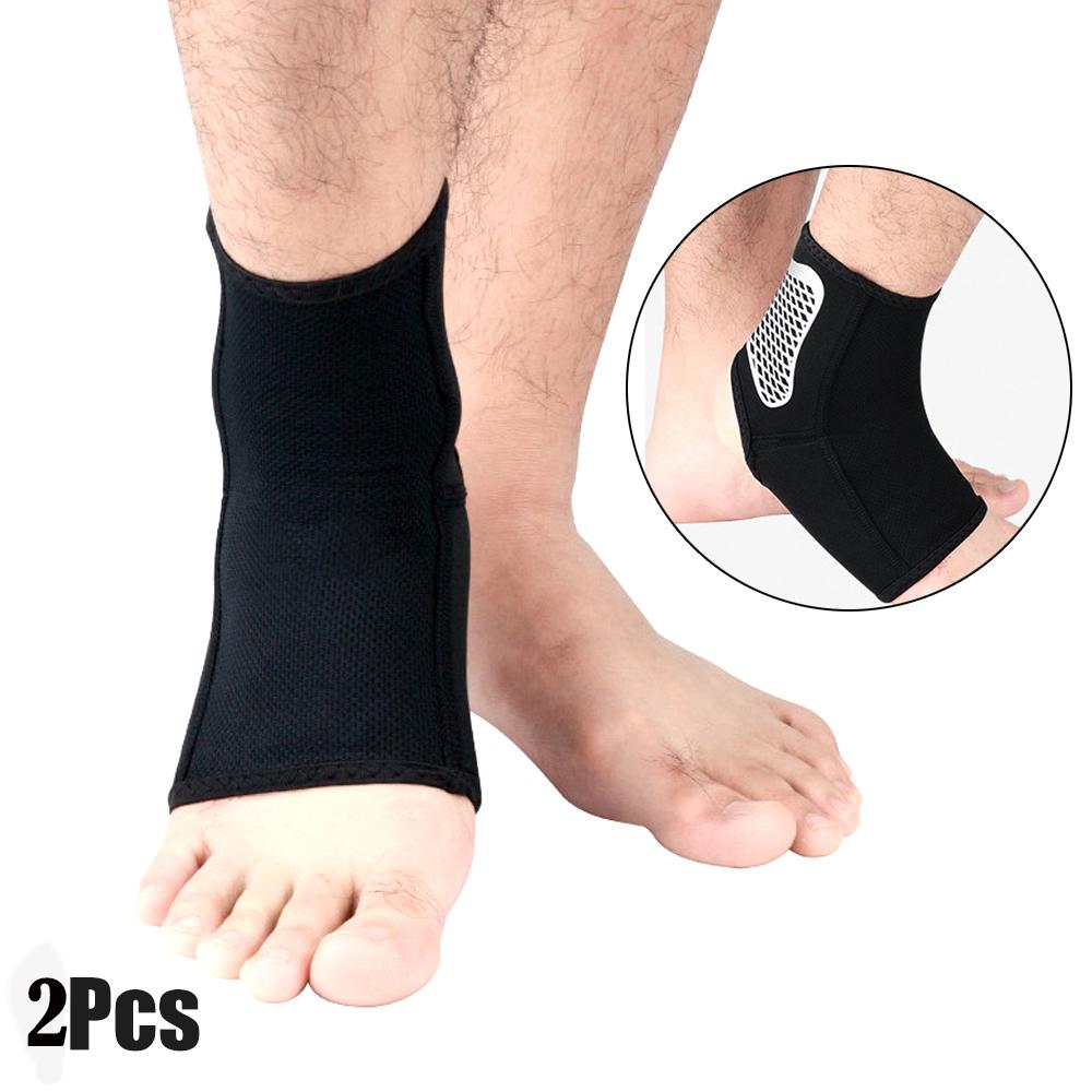2 шт. поддержка лодыжки защитный бандаж ремень ахиллово сухожилие бандаж защита растяжений ортез лодыжка бег тренажерный зал спорт пятка бандаж