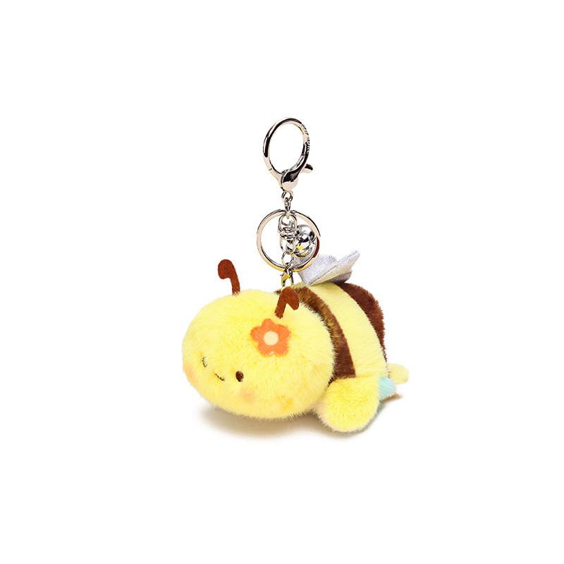 Keychain Colorful Plush With Bee Transforming Into Shark And Turtle Ideal For Kids Adults And