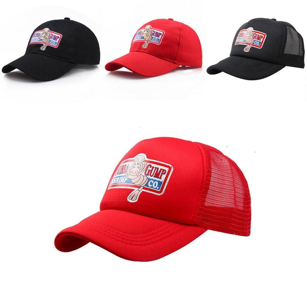 Versatile Forrest Gump Bubba Gump Hat Shrimp Co. Embroidered Hat Unisex Fashion