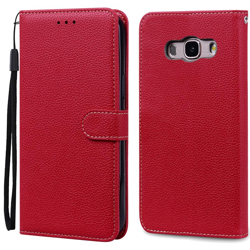J7 2016 кожаный флип-чехол для Samsung Galaxy J7 2016 чехол J710 J710F для Samsung Galaxy J7 2016 чехол Fundas Wallet Cover Shell