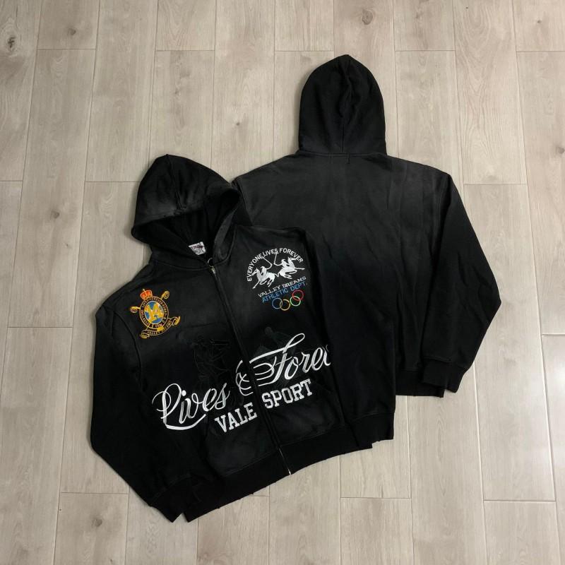 Мужская винтажная хлопковая толстовка с капюшоном Streetwear с графическим принтом Пуловер Свитшот Осень 2025
