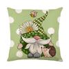 New Spring Printed Pillow Cover Polyester Letter Flower Bouquet Home Cushion Cover Bedroom Cushion Cover