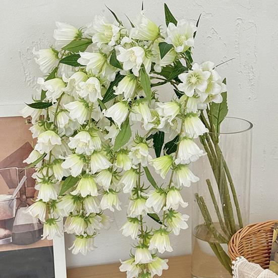 38" Искусственный Ландыш Длинный Стебель Искусственный Шелковый Цветок Букет для Высокой Вазы Искусственные Растения для Дома Свадьбы Вечеринки Дня Рождения Украшения для Дома