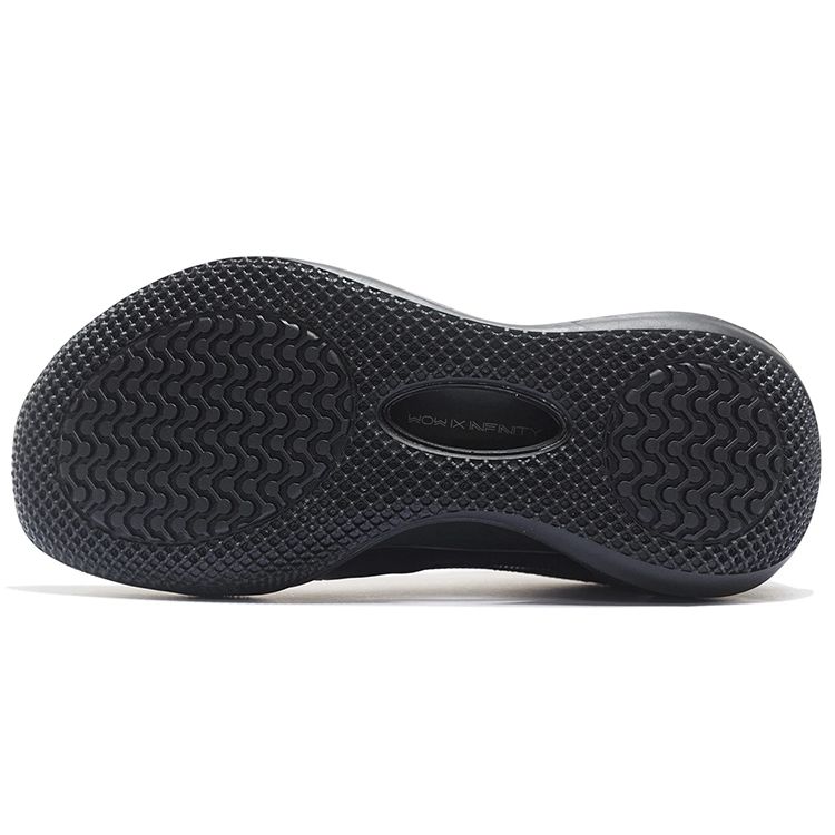 Li-Ning Glare x Way of Wade 9 Infinity Low Balance — черные мужские кроссовки ABES005-2