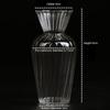 Transparent Glass Vases for Plant Bottle Flower Pot Nordic Creative Hydroponic Terrarium Arrangement Container Table Vase