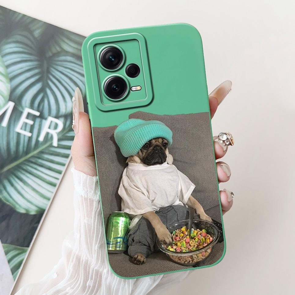 For XIaomi Redmi Note 12 Pro 12s 4G 5G Phone Case Luxury Fashion Painting Slim Bumper For Redmi 12 5G Note 12r Soft Silicone Bag