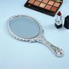 Beauty Handheld Cosmetic Mirror Vintage Portable Carry-on Lace Mirror Hand Held Handheld Mirror 1pc