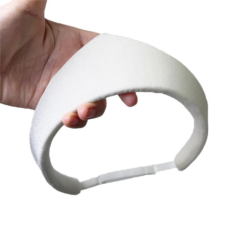 Elegant Velvet Crown Headband Unique Multiple Colors Smooth Texture Headwear Retro Style Soft Hairband