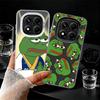 Смешной Грустный Лягушонок P-Pepe Мем Ударопрочный Чехол для Телефона для Xiaomi Redmi Note 15 14 13 12 Pro Plus 11 11S 11T 5G Чехол Защита от Падения Fundas
