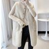 Women Vest Stylish Casual Sleeveless Coat V-Neck Button Closure Lady Jacket with Pocket for Daily Wear