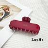 Luohe Minimalist Korean Style Acetate Women's Hair Claw Clip