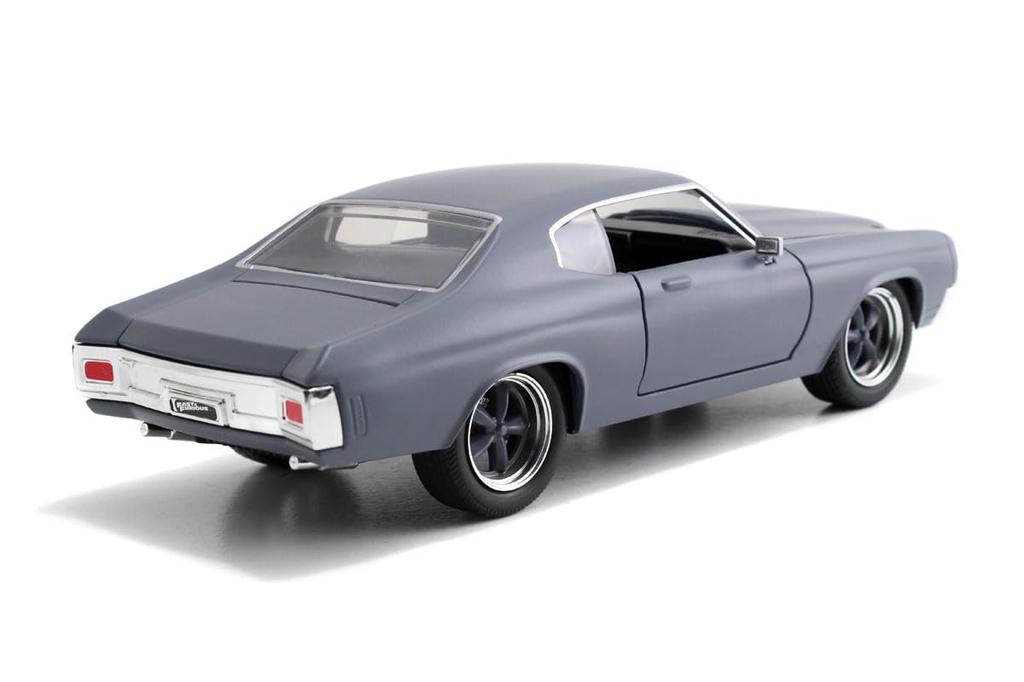 Jada Toys Fast Furious Series Dominic Chevy Chevelle SS Matte Grey Готовый продукт и 1/24 F&F
