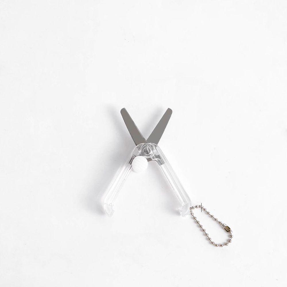 Дизайнерские канцелярские товары, ручные ножницы, регулируемые складные ножницы, ножницы из нержавеющей стали