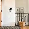 1pc Wall Mounted Hanger Metal Pendant Horse Key Rack Hanger Metal Pendant Wall Art Hook for Wall Coat Hanger Artwork