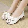 Модная женская обувь с круглым носком и бантом, слипоны, женские балетки, стильный шик и элегантность, лето 2025, дешевая распродажа, для светских мероприятий