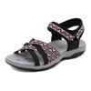 Euro Style Women Sandals Ladies 2024 Retro Flat Summer Shoes Woman Soft Gladiator Sandals Bohemian Print Walking Luxury